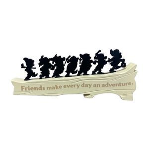Disney Hallmark 7 Dwarfs Silhouette Friends Make Every Day an Adventure Figurine